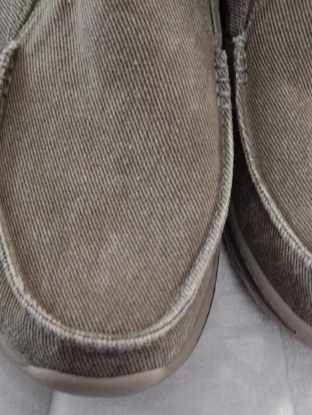 Skechers Men's Casual Slip-On Loafers in Taupe Brown